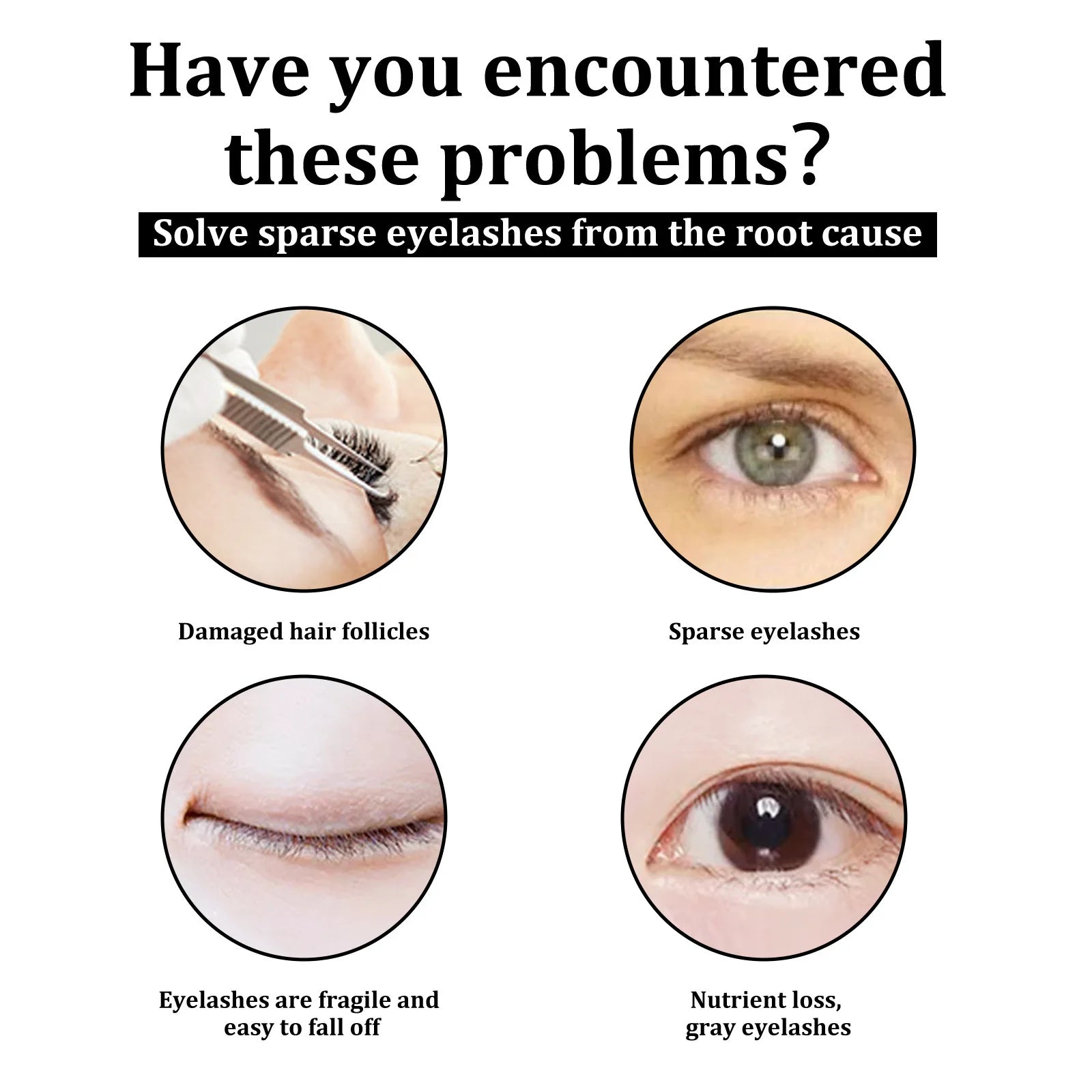 Eyelash Enhancer Serum Curls Hair Thickener Strengthen Eyelash Mascara Lengthening 7 Day Eyelash Growth Serum for Eyebrows 3Ml